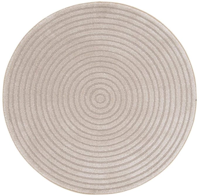 AFK Living - Rond design tapijt met reliëf CLEO