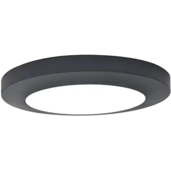 LUTEC - Kayah wand- en plafondlamp voor buiten - LED - Donkergrijs