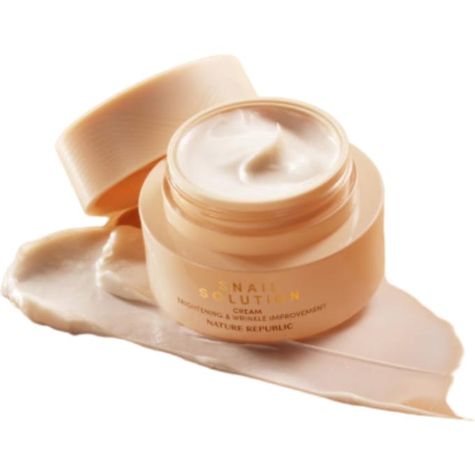 Nature Republic Crème Snail Solution Élasticité Hydratant Visage Nourrissant 52ml