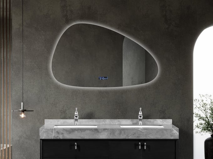Mawialux LED Badkamerspiegel - Tess - 100-62cm