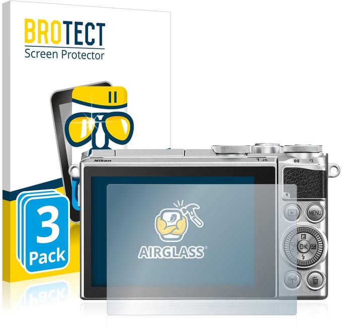 Screenprotector 3 Stuks voor Nikon 1 J5 Beschermglas transparant