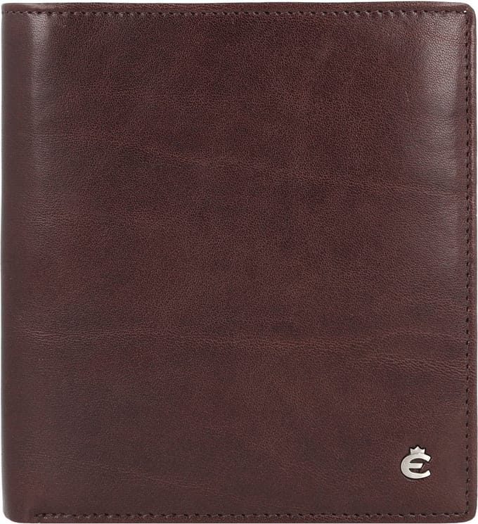 Esquire Portemonnee Toscana RFID Wallet Coffee Donkerbruin