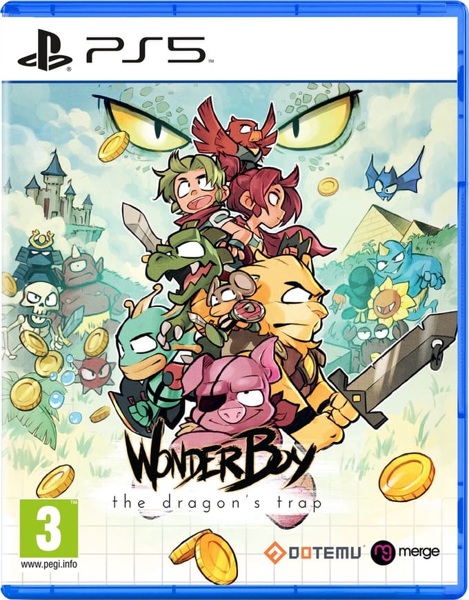 Wonder Boy: De Vloek van de Draak - Sony PlayStation 5 - Platformgame