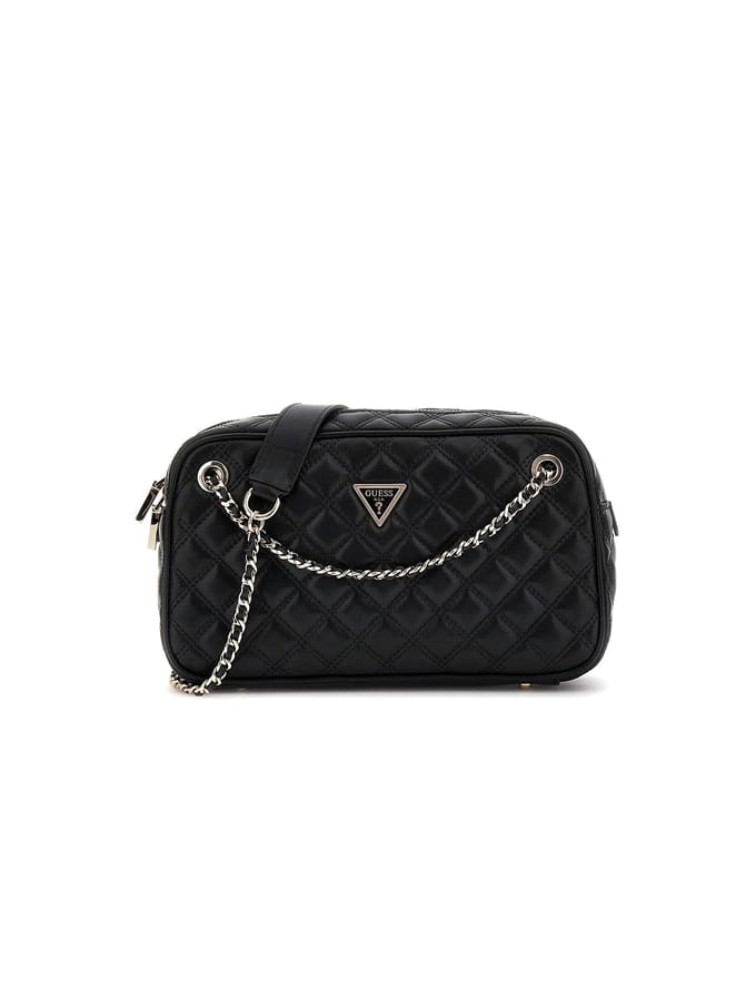 GUESS Schoudertas Giully II Shoulder Satchel Bag Black Zwart