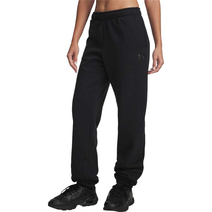 Under Armour Dames Icon Relaxed Fit Joggingbroek (Zwart)