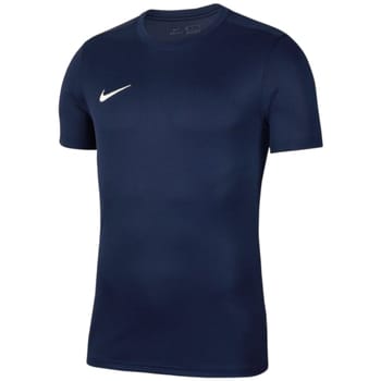 Nike Park VII SS Mannen Sportshirt Navy - Maat S