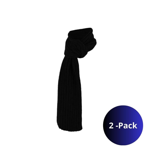 Morethansocks - Grofgebreide sjaal heren - Fashion - 2-Pack - One size