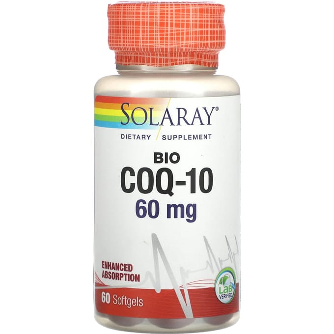Bio CoQ-10, 60 mg, 60 zachte capsules