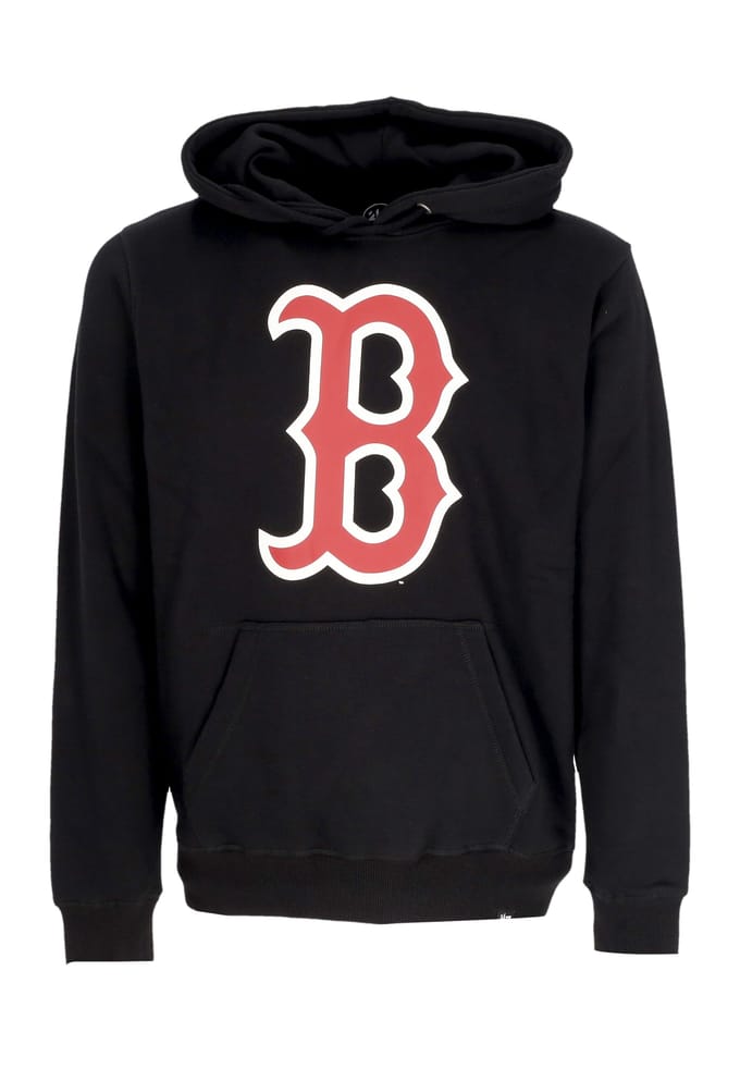 Mannen hoodie Mlb-backer Burnside Hoodie Bosred Jet Black