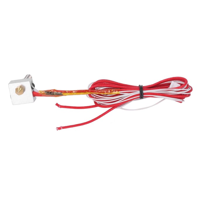 Hot End MK8 Extruder 3D Printer Hotend Nozzle Kop 0.4mm Accessoire voor Anet A8 I3 red
