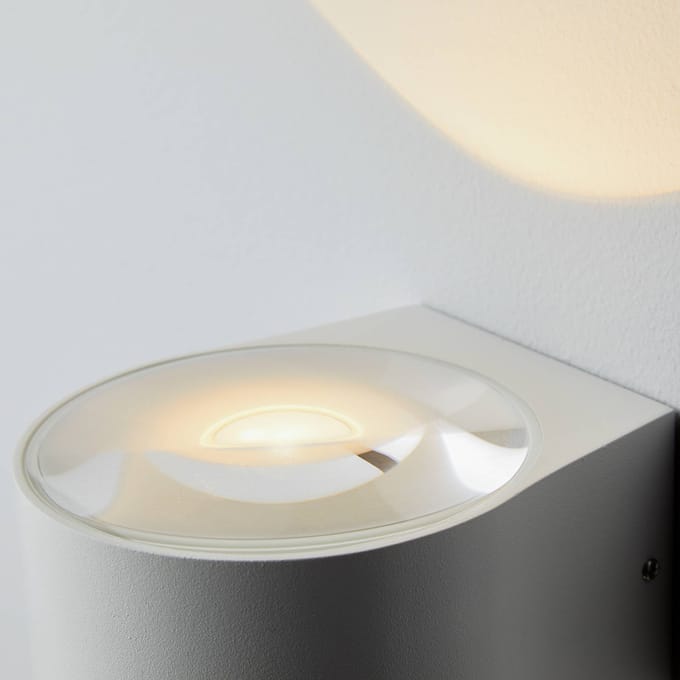 LOOM DESIGN Frey LED wandlamp IP65 2x6W wit