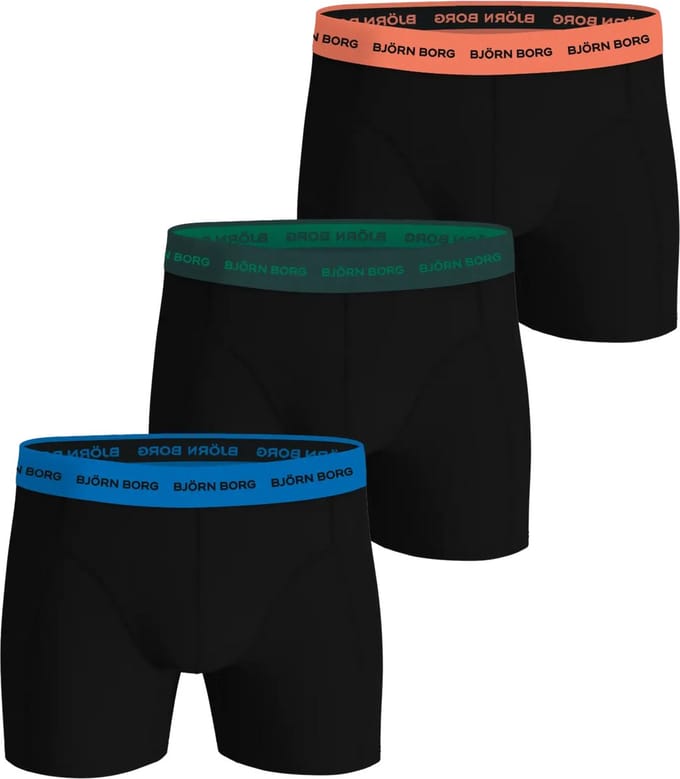 Bjorn Borg 3-pak Heren boxershort - Cotton Stretch - Zwart / 2XL