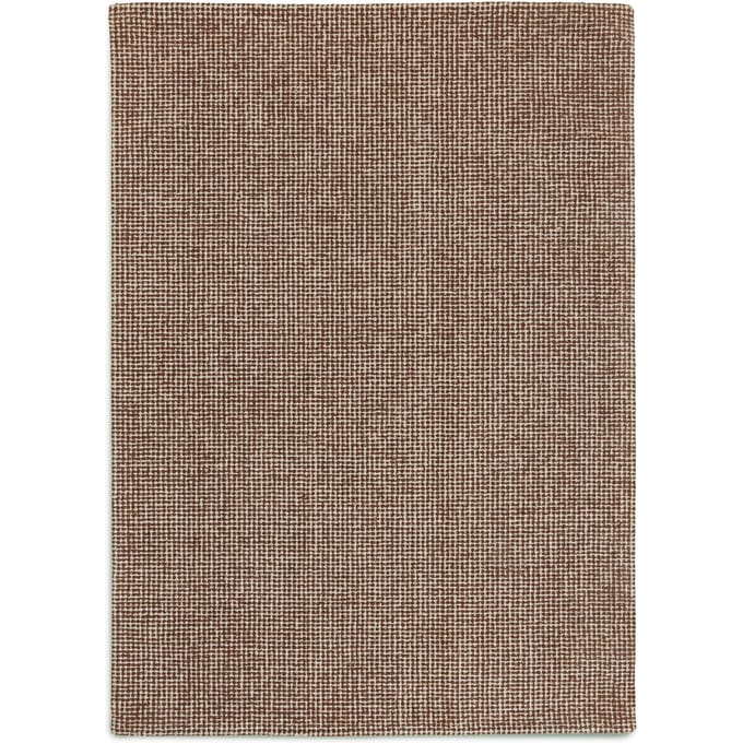 Normann Copenhagen Flick tapijt - off white/brown - 170 x 240 cm