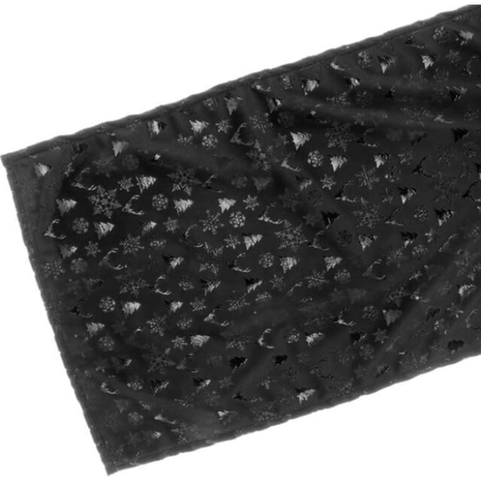 Unique Living | tafelloper bernt 45x150cm black