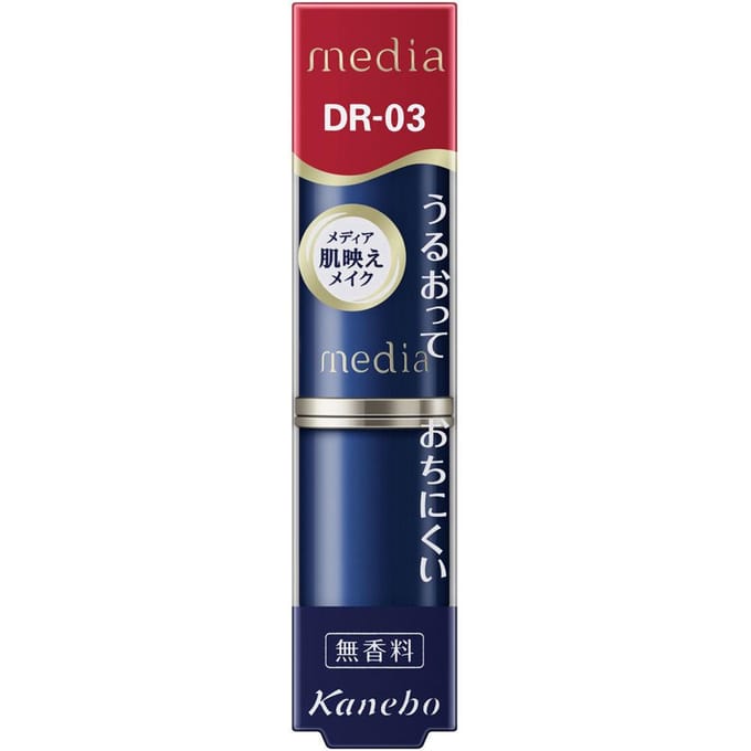 Kanebo - Media Creamy Lasting Lipstick Rouge A DR-03