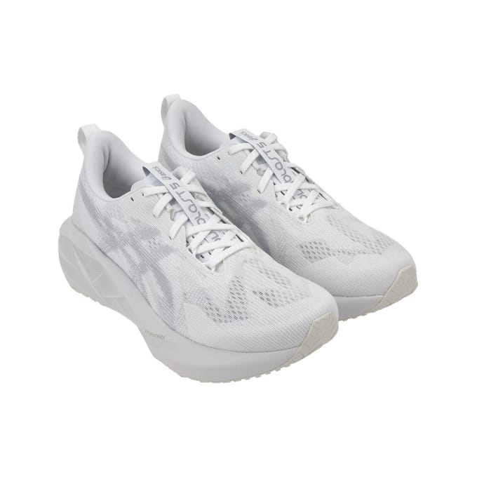 ASICS Novablast 5 Wit Piedmont Grijs Heren Sneakers 1011B974-100 42.5 white