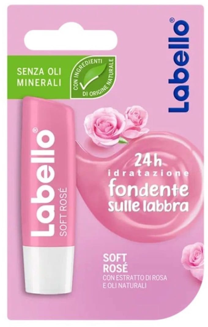 Labello Soft Rosa(c) Lip Balm 4,8 G