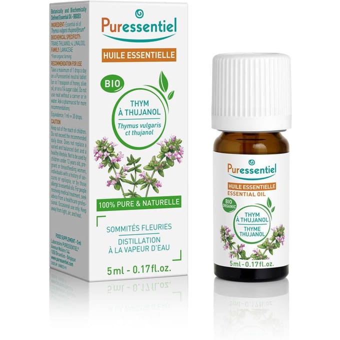 Puressentiel Thujanol Tijm Etherische Olie (Thymus Vulgaris L. Thujanoliferum) Bio 5 ml
