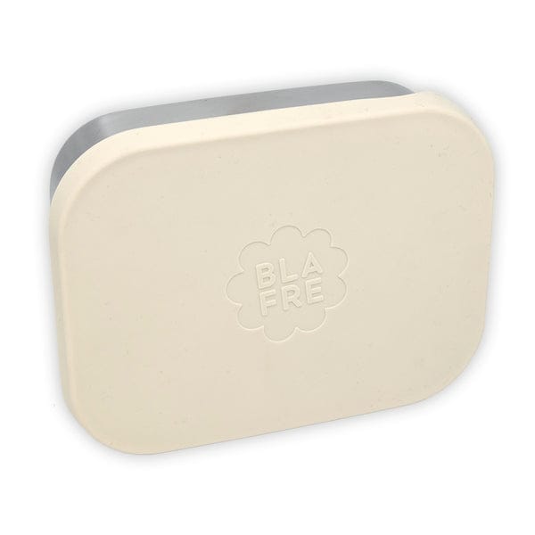 Blafre RVS Lunchtrommel met Siliconen Deksel Beige