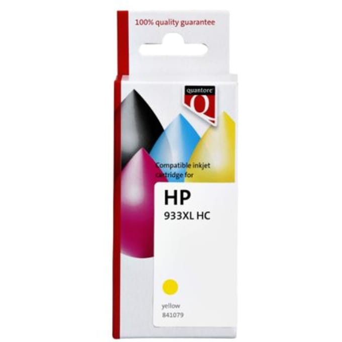 Inktcartridge Quantore alternatief tbv HP CN056AE 933XL geel
