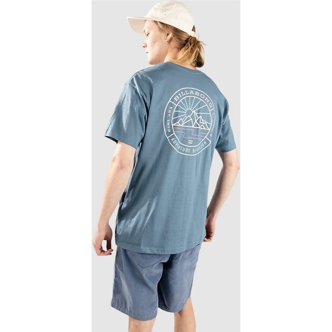 Billabong Rockies Adiv T-Shirt blauw