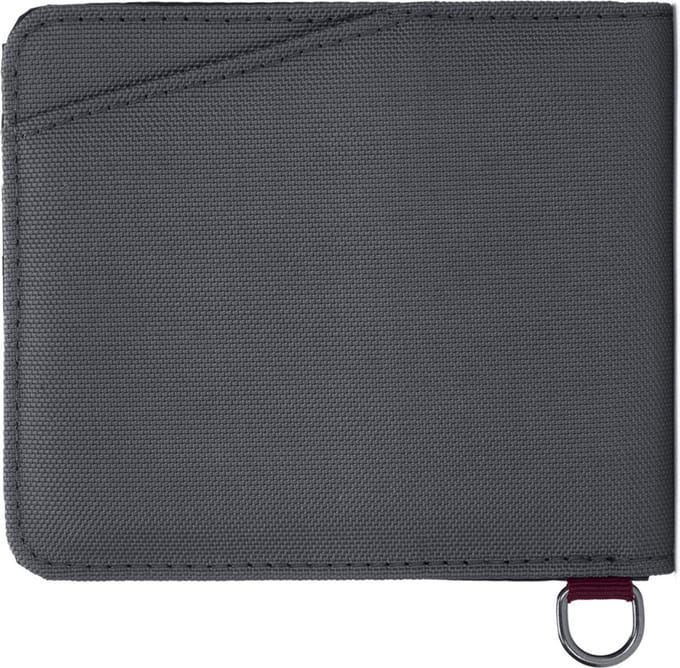 Pacsafe Portemonnee - 9 x 10.5 cm - Pasjeshouder - RFID-beveiligd - Scanvak - Lichtgewicht - Recycled Polyester - Grijs