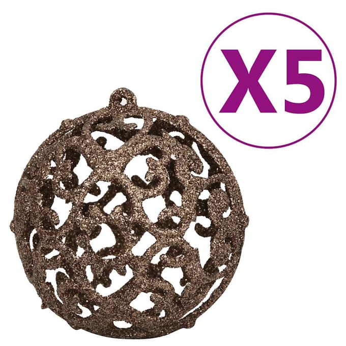 vidaXL - Kunstkerstboom - met - verlichting - en - kerstballen - half - 150 - cm - groen