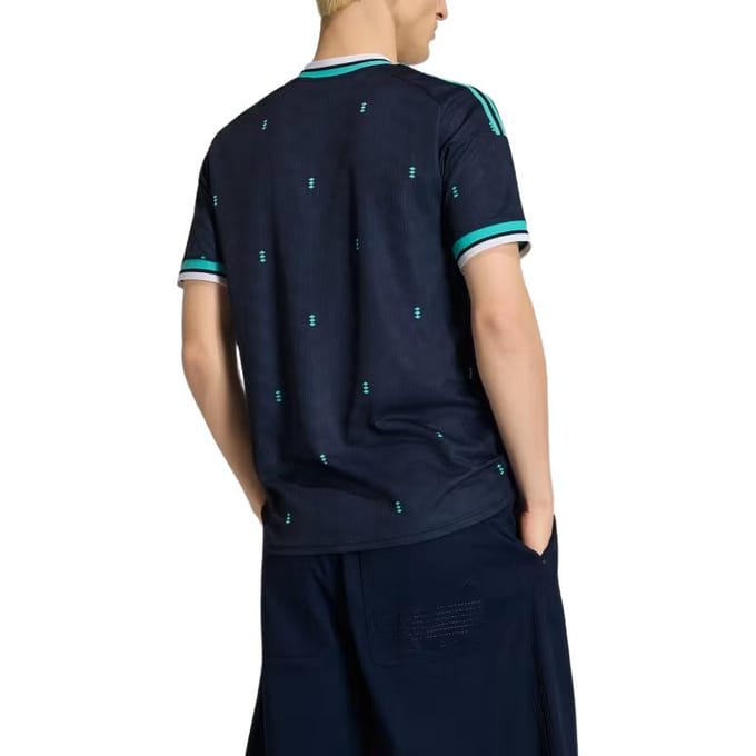 Adidas Germany Truien/Replica's Heren - Blauw - Maat M - Poly Jersey