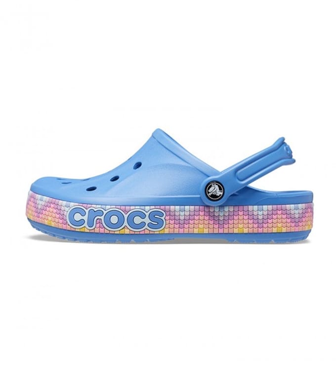 Crocs Bayaband Chevron Band Clog Stucco Maat 43/44 M10/W12