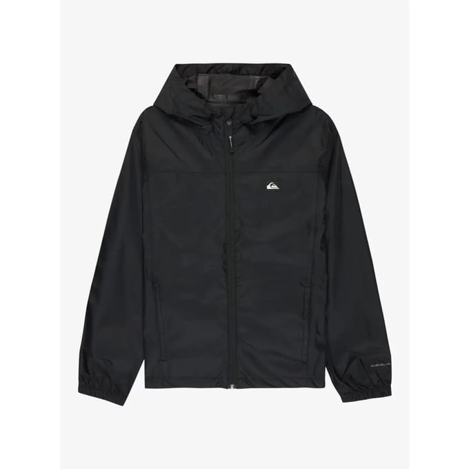Quiksilver Overcast 3k Tape Regenjas Zwart 16 Years Jongen