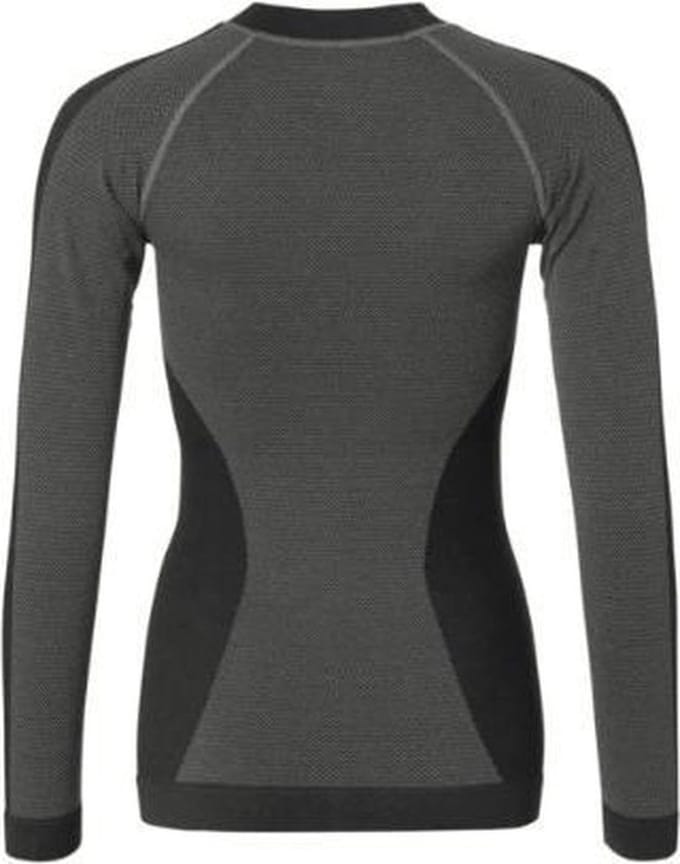 Falcon Dames Thermoshirt - Grijs/Zwart - Maat XL