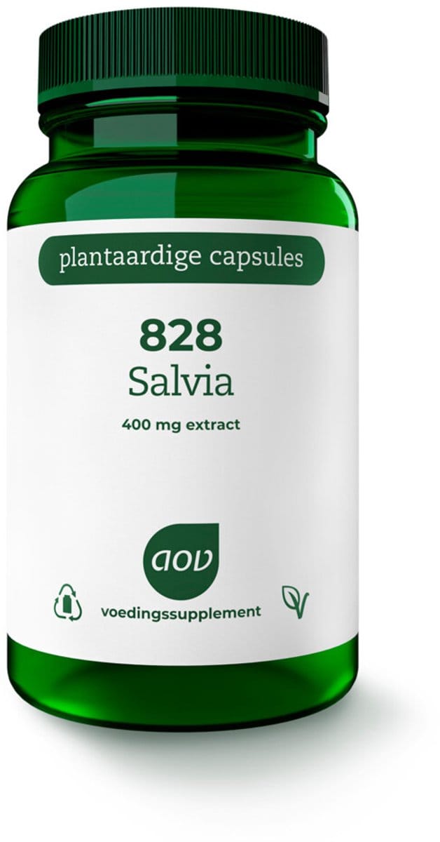 AOV 828 Salvia-extract - 2 x 60 vegacapsules - Voordeelverpakking