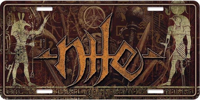 Nile - Logo Metalen wandbord - Multicolours