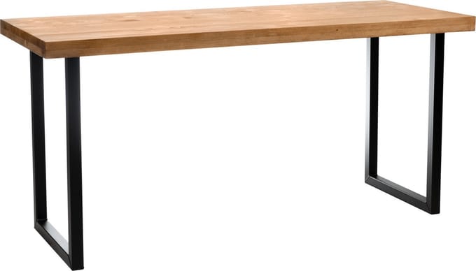 Design85 - tof - kinderbureau - 140 cm x 60 cm - Bruine wax