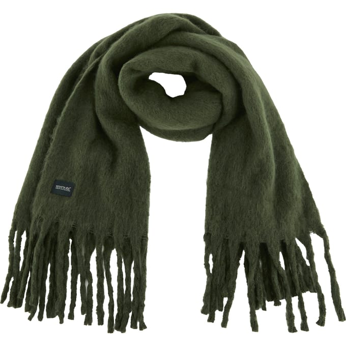 Regatta Dames/Dames Aleena Ombre Sjaal (Donkere Khaki)