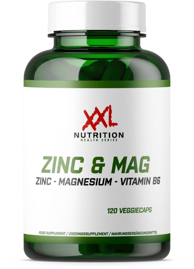XXL Nutrition - Zinc & Mag - 120 Capsules