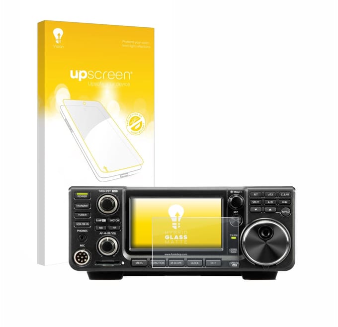 upscreen - Screenprotector voor Icom IC-7300 - Folie Beschermfolie Beschermglas matte
