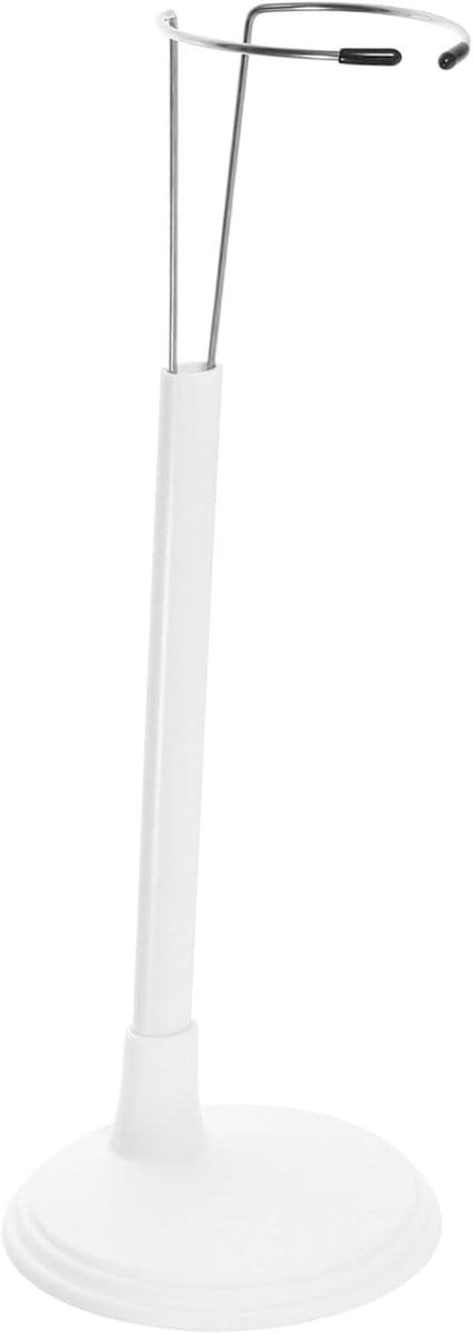 Poppenstandaard met Ronde Basis - Figuur Display Houder - Poppen Presenteren - Verstelbare Telescoopstang