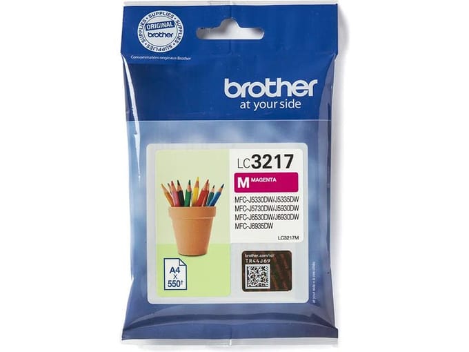 Brother Inktcartridge LC-3217M Origineel Enkel Magenta LC-3217 M