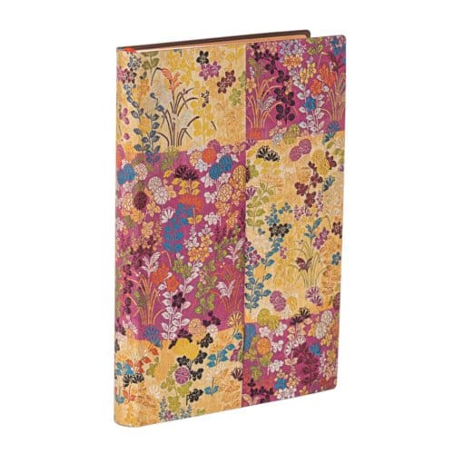 Paperblanks cahier, kara-ori pink, softcover flexi, formaat mini, gelinieerd