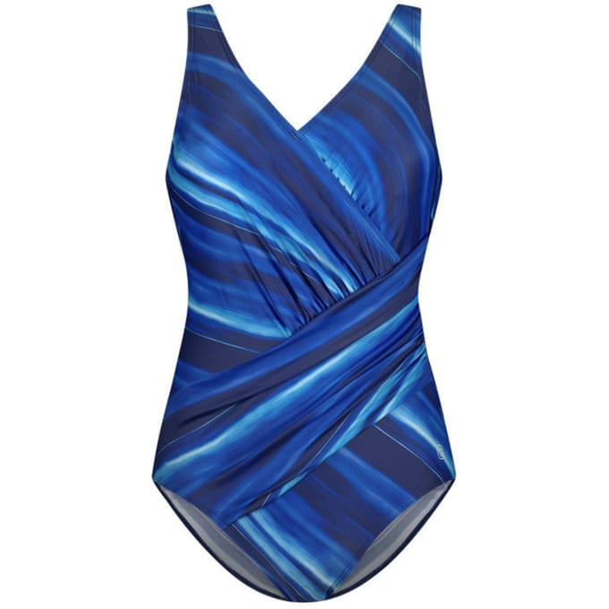 Ten Cate badpak soft cup shape speed blue voor Dames | Maat 38