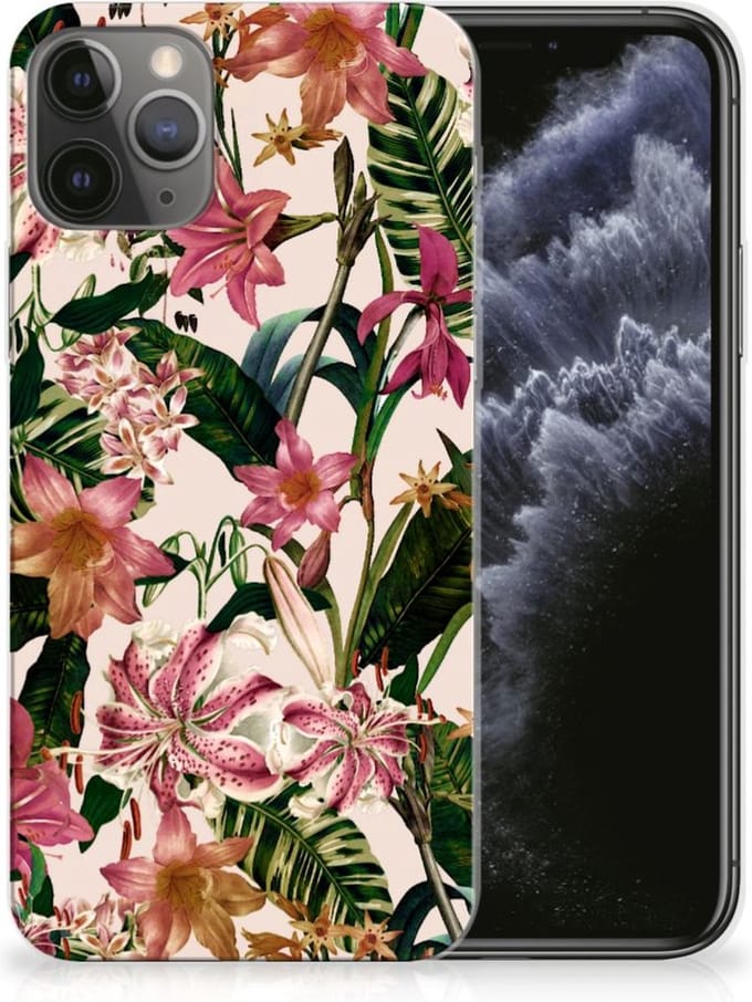 Apple iPhone 11 Pro TPU Case Flowers