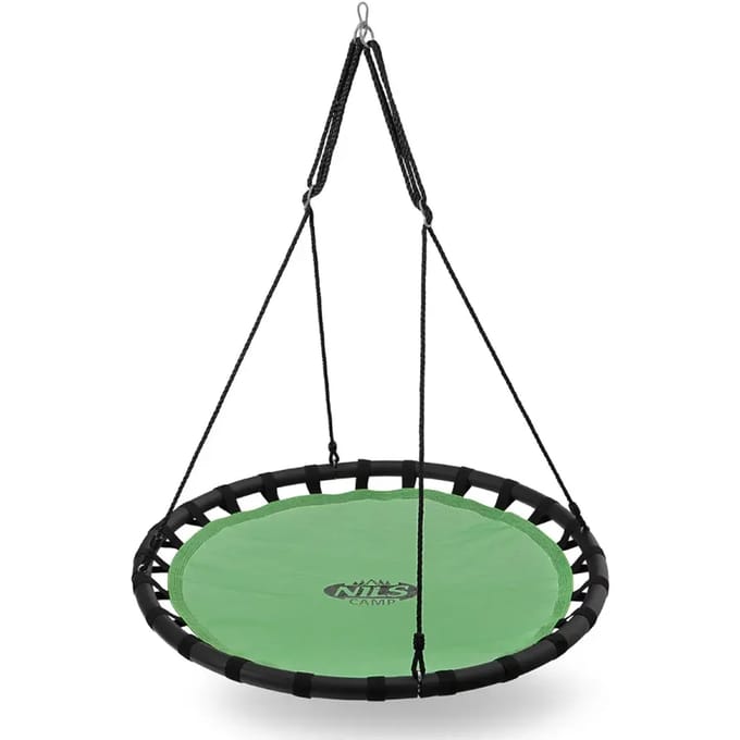 Nils Camp NB5036 - Nestschommel - 120 cm - Groen - Stalen Frame