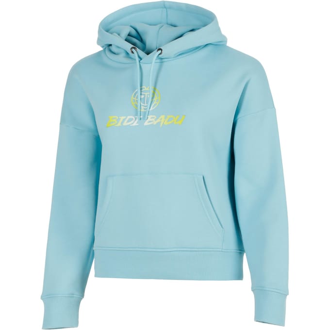 BIDI BADU Out of Control Logo Sweater met capuchon Dames-blauw