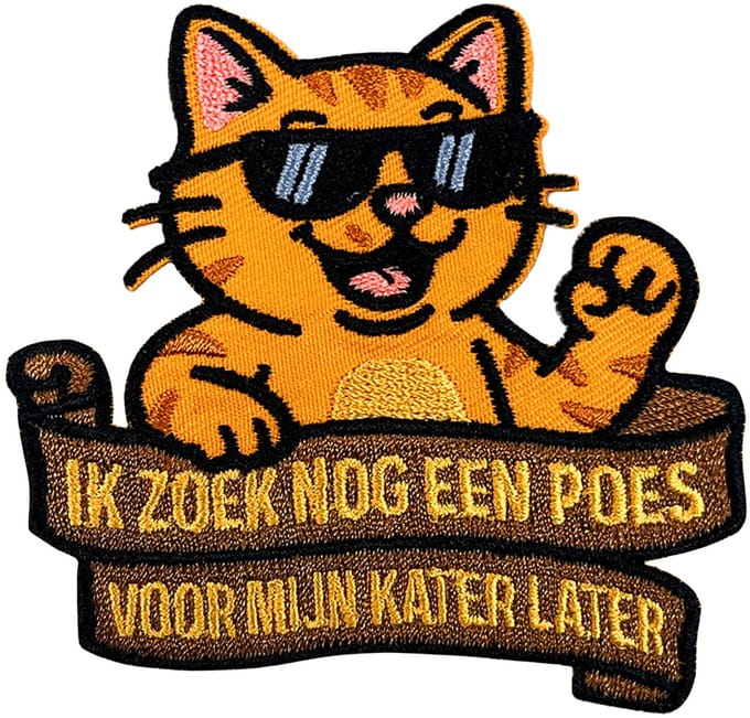 Fjesta© Oeteldonk embleem - Ik zoek nog een poes