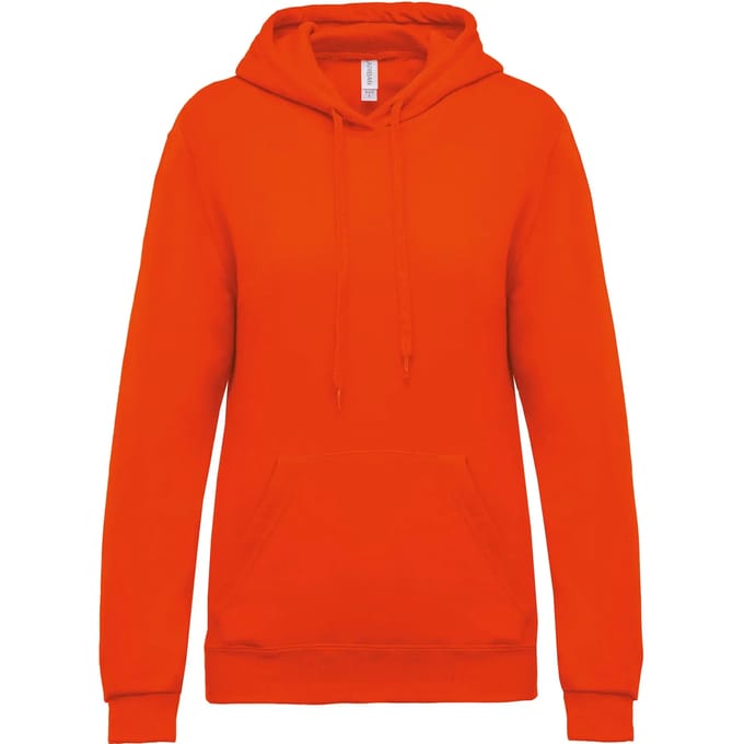 Kariban Eco damessweater met capuchon K473 - orange - S