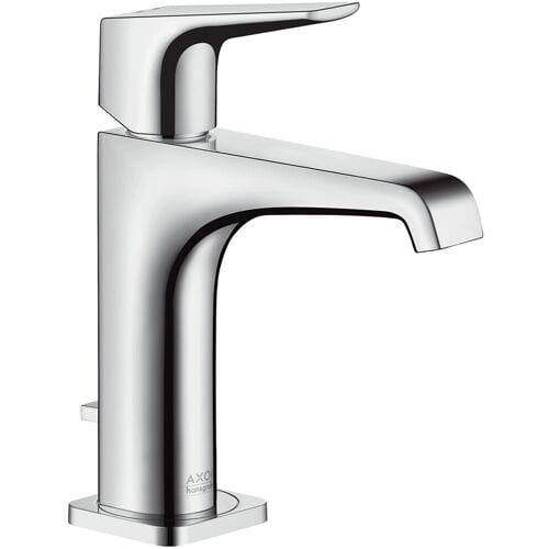 AXOR Citterio E single lever basin mixer 125 with lever handle and pop-up waste 36110000