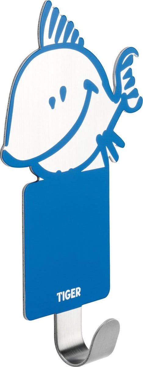 Tiger - Handdoekhaak Kiddy Fish - Blauw