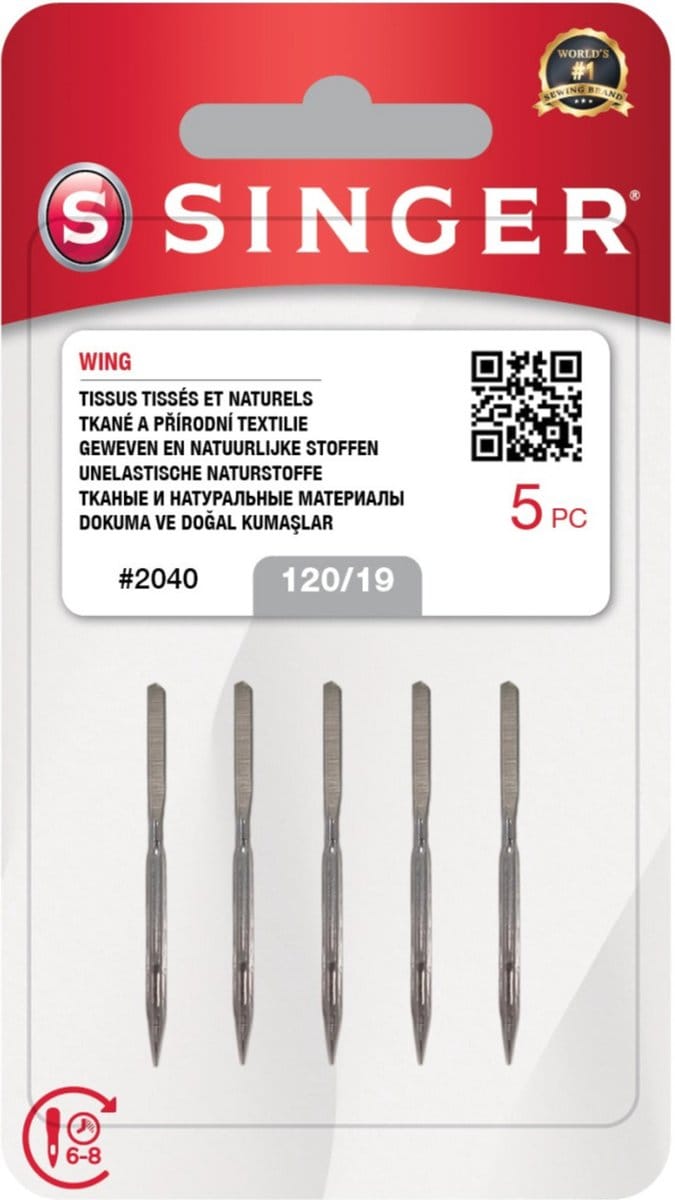 Singer Wing 2040 120 (5 stuks) Naalden