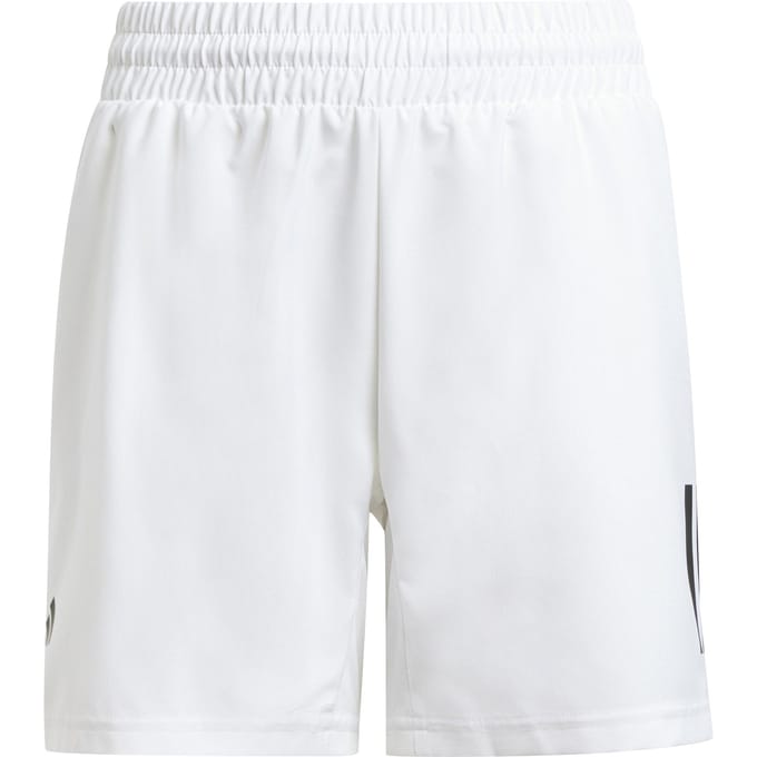 Adidas Performance Club Tennis 3-Stripes Short Kids - Kinderen - Wit
